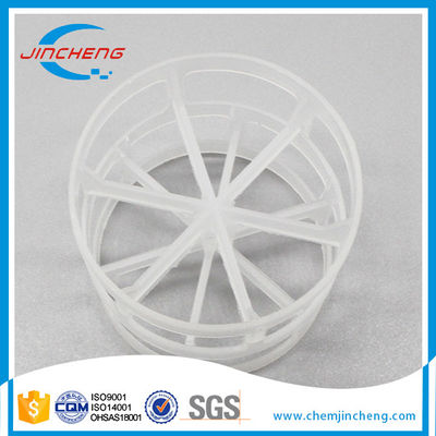 Χημικό ανθεκτικό PVC 50mm PP τυχαίο δαχτυλίδι βαριών πέπλων συσκευασίας